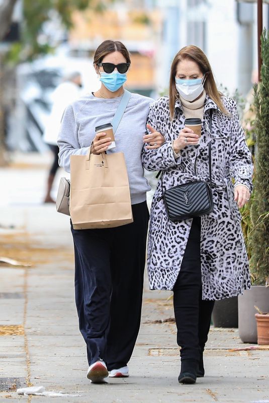 KATHARINE MCPHEE Out with Her Mother in Beverly Hills 01/23/2021 ...