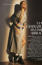 LOREN GRAY in Grazia Magazine, Italy January 2021
