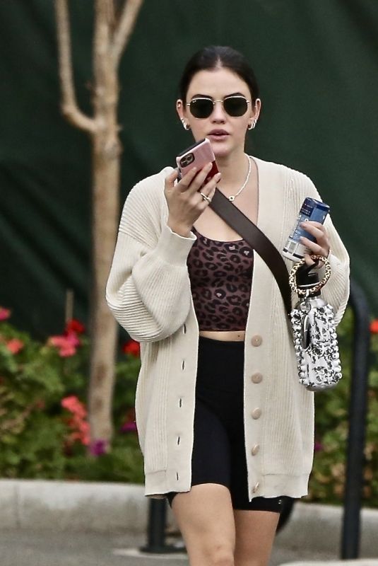 LUCY HALE Grabbing Food To Go in West Hollywood 01/25/2021 – HawtCelebs