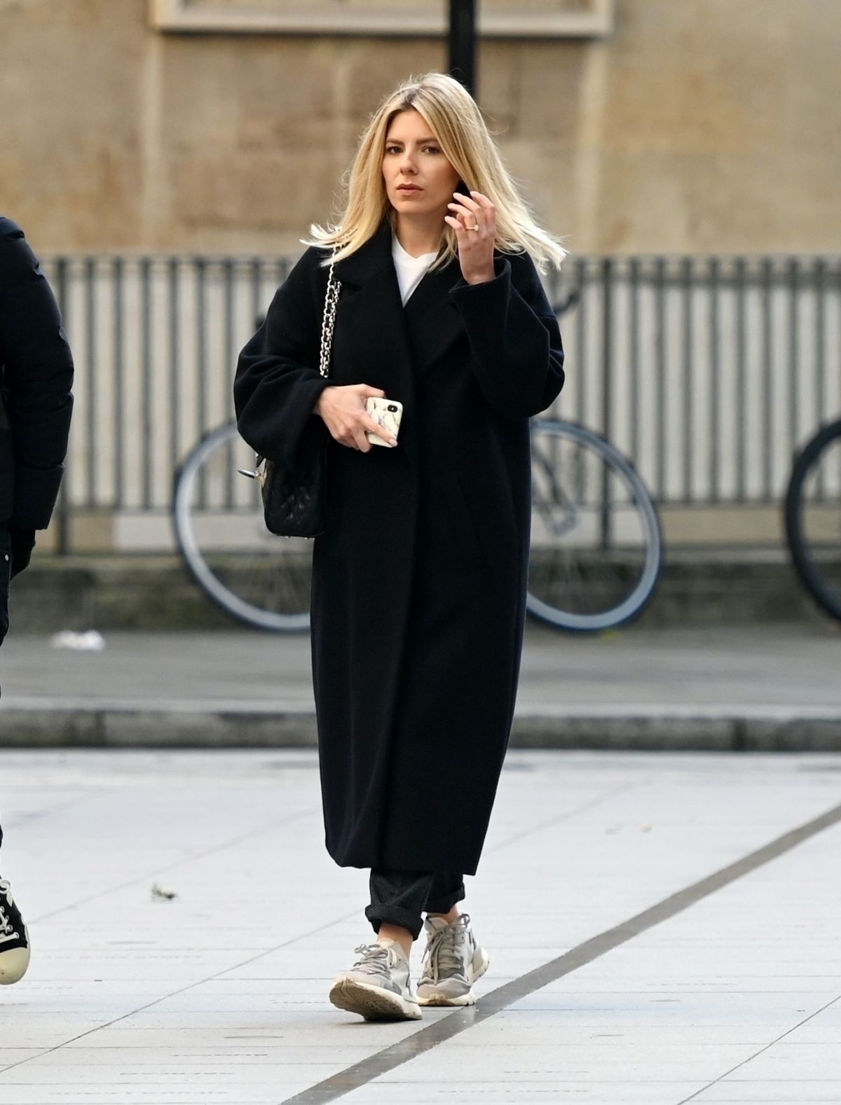 MOLLIE KING Show Her Engagement Ring as She Arrives at BBC Radio in ...