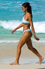 MONTANA BROWN in Bikini on the Beach in Barbados 12/31/2020