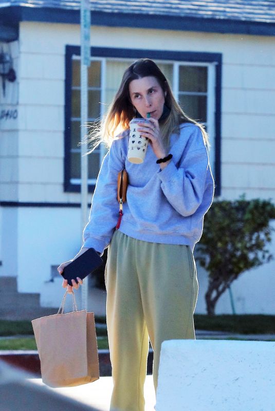 WHITNEY PORT Out for Coffee in Los Angeles 01/20/2021