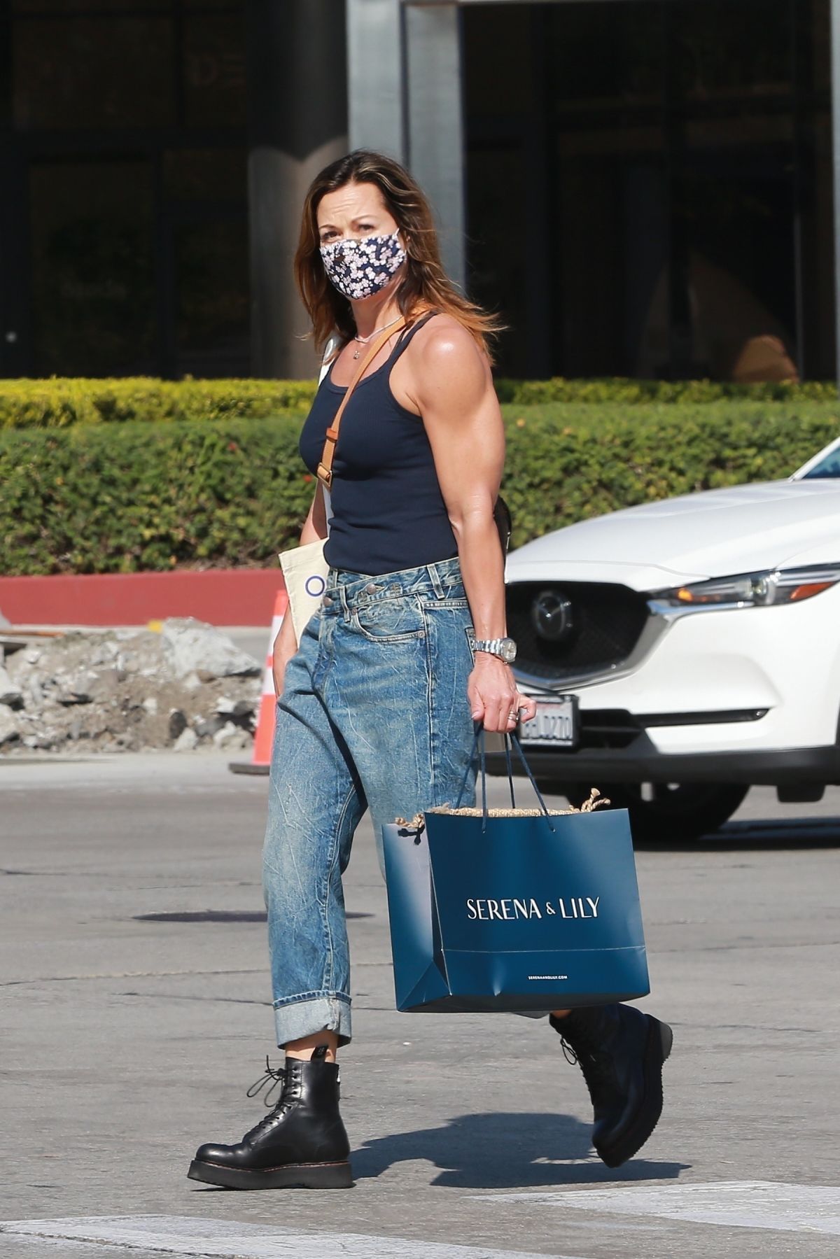 Brooke Burke In Denim Out Shopping In West Hollywood 02082021 Hawtcelebs 