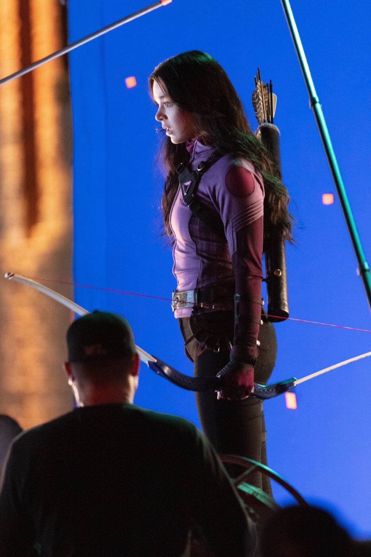 HAILEE STEINFELD on the Set of Hawkeye in Atlanta 02/10/2021 – HawtCelebs