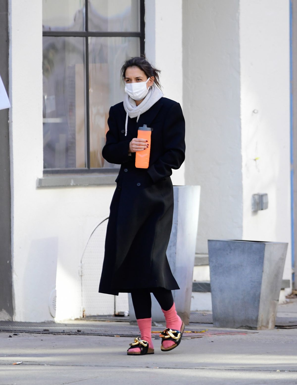 KATIE HOLMES Out in New York 02/17/2021 – HawtCelebs