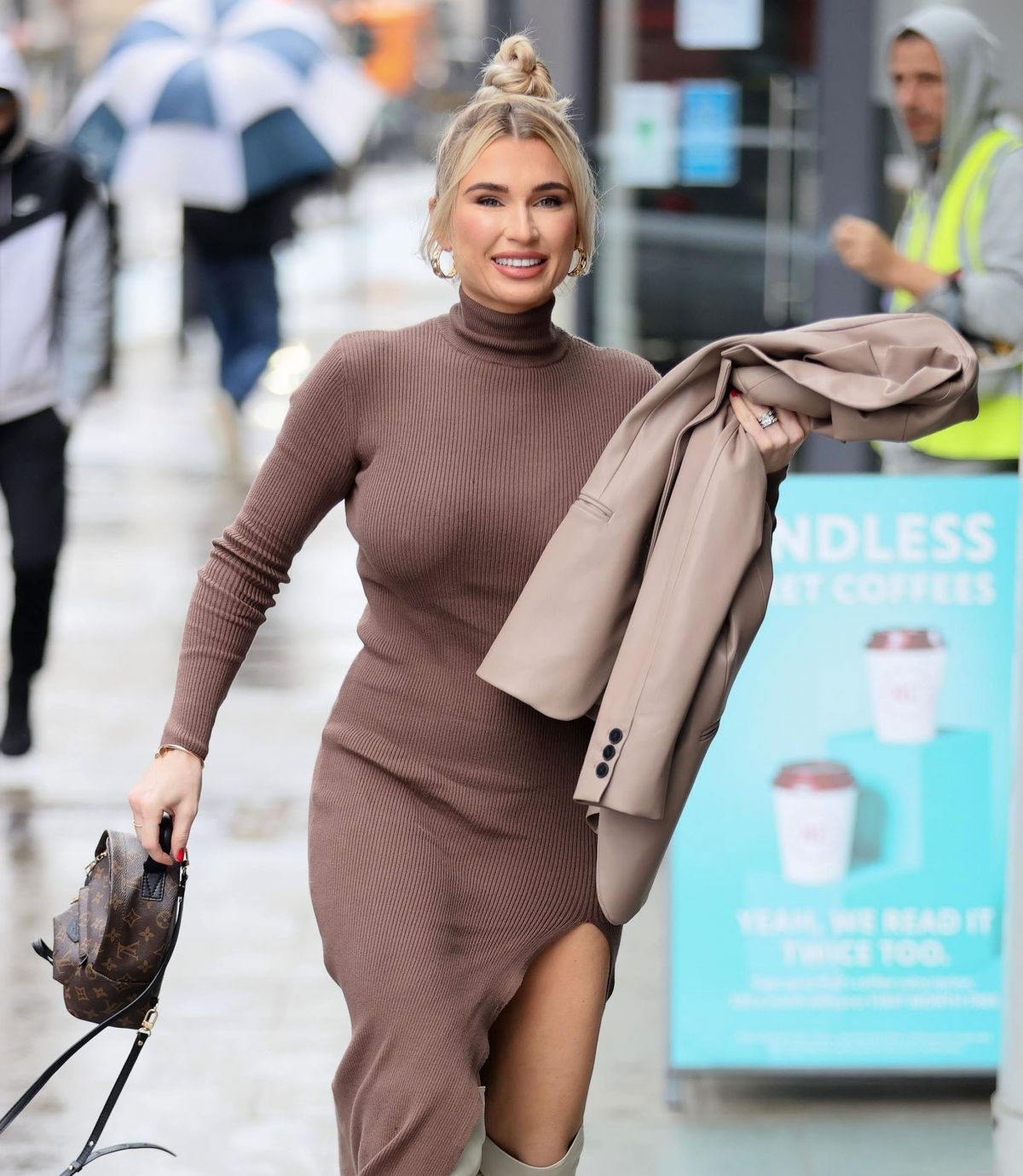 BILLIE FAIERS Out and About in London 03/10/2021 – HawtCelebs