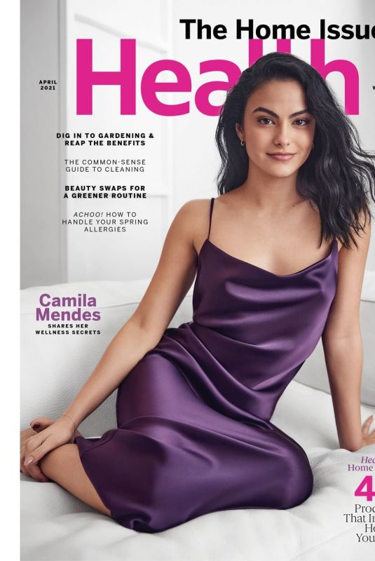 CAMILA MENDES in Health Magazine, April 2021