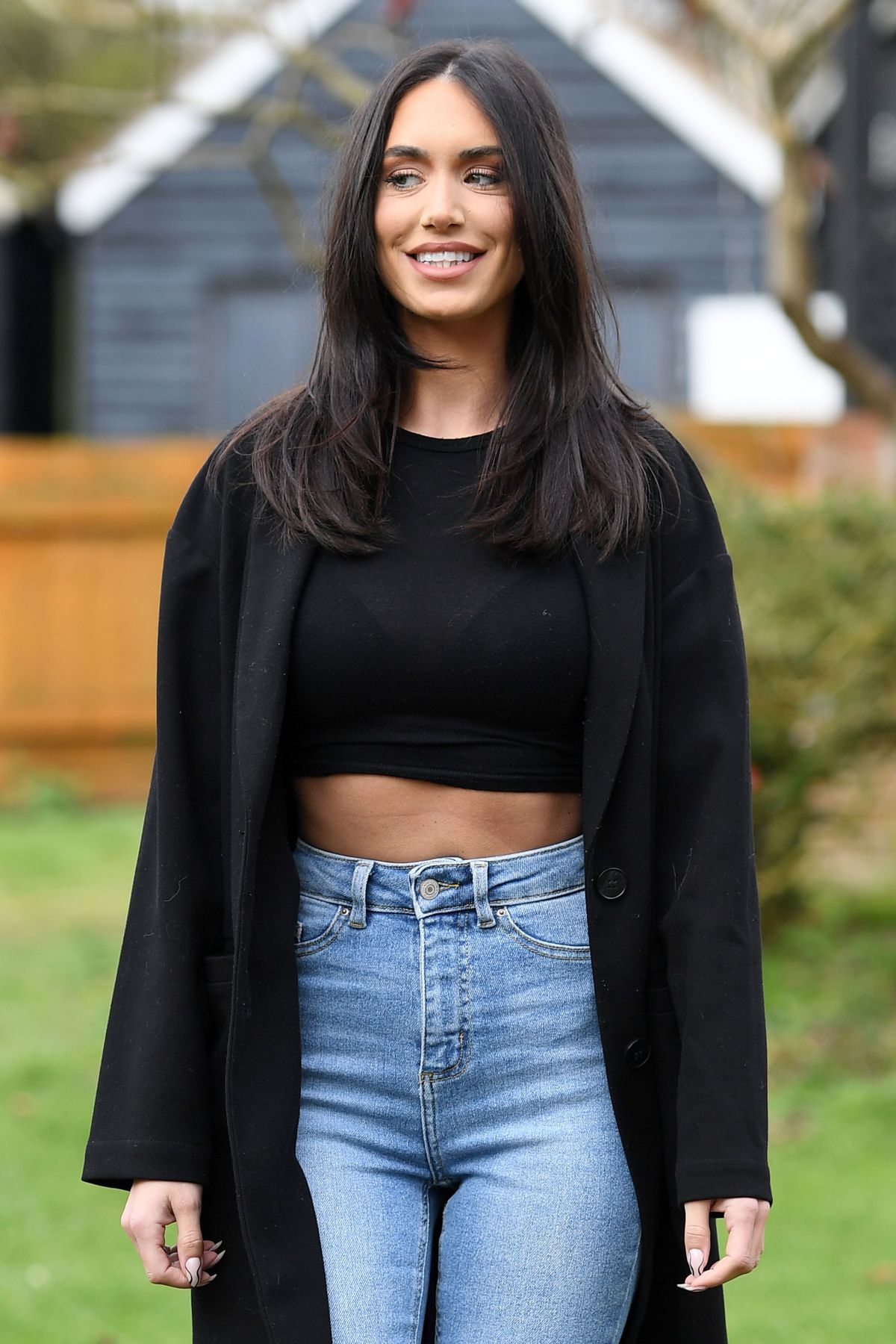 Clelia Theodorou On The Set Of The Only Way Is Essex