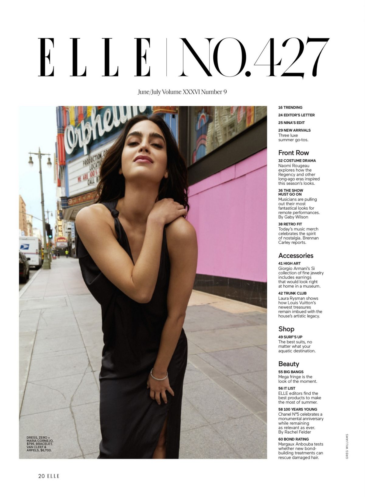 LESLIE GRACE and MELISSA BARRERA in Elle Magazin, June/July 2021 ...