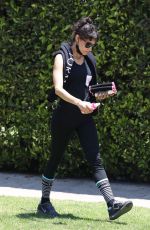 SOFIA BOUTELLA Leaves Forma Pilates in West Hollywood 06/02/2021