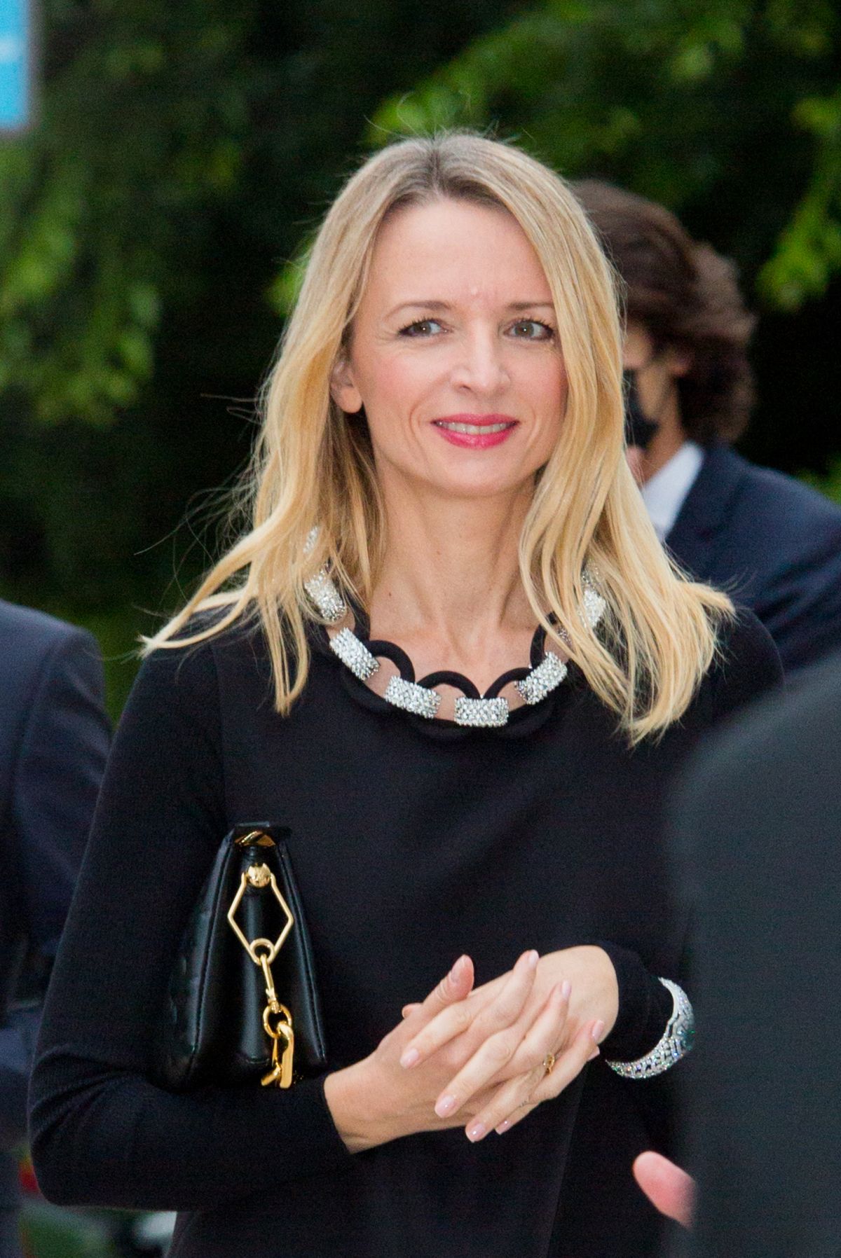 Delphine Arnault attends the Louis Vuitton Womenswear Spring/Summer 2021  show as part of Paris Fashion Week on October 06, 2020 in Paris,  France.Photo by David Niviere / ABACAPRESS.COM Stock Photo - Alamy