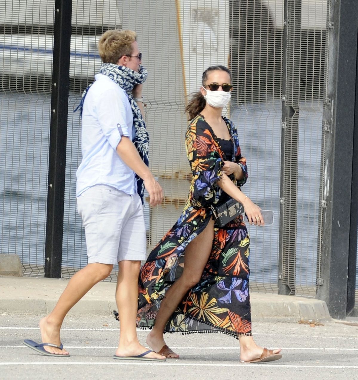 Alicia Vikander and Michael Fassbender - Out in Ibiza 08/23/2021 •  CelebMafia