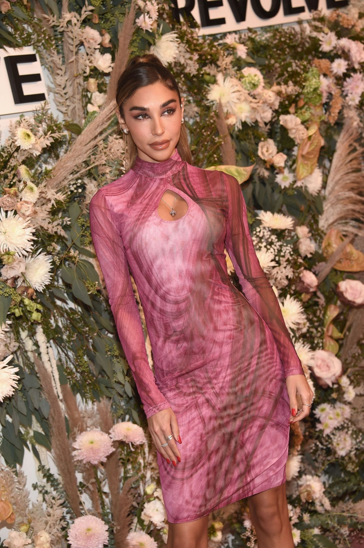CHANTEL JEFFRIES at Revolve Gallery NYFW Presentation and Pop-up 09/09 ...