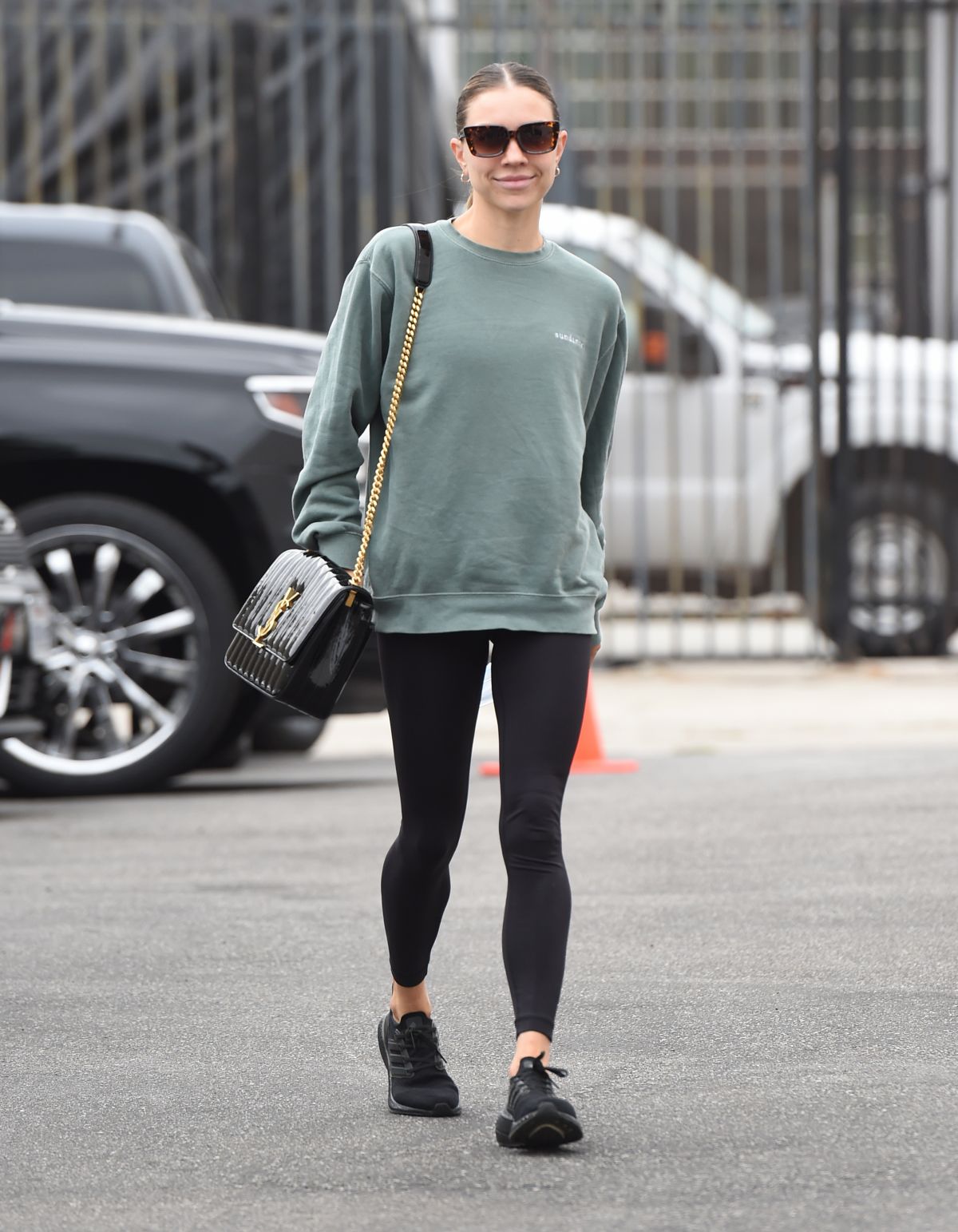 JENNA JOHNSON Arrives at Dancing with the Stars Rehearsals in Los ...