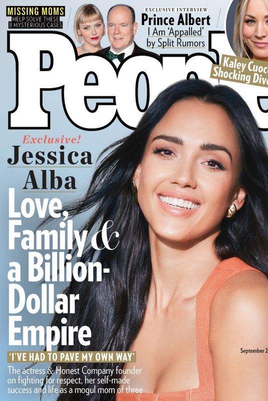 JESSICA ALBA in People Magazine, September 2021