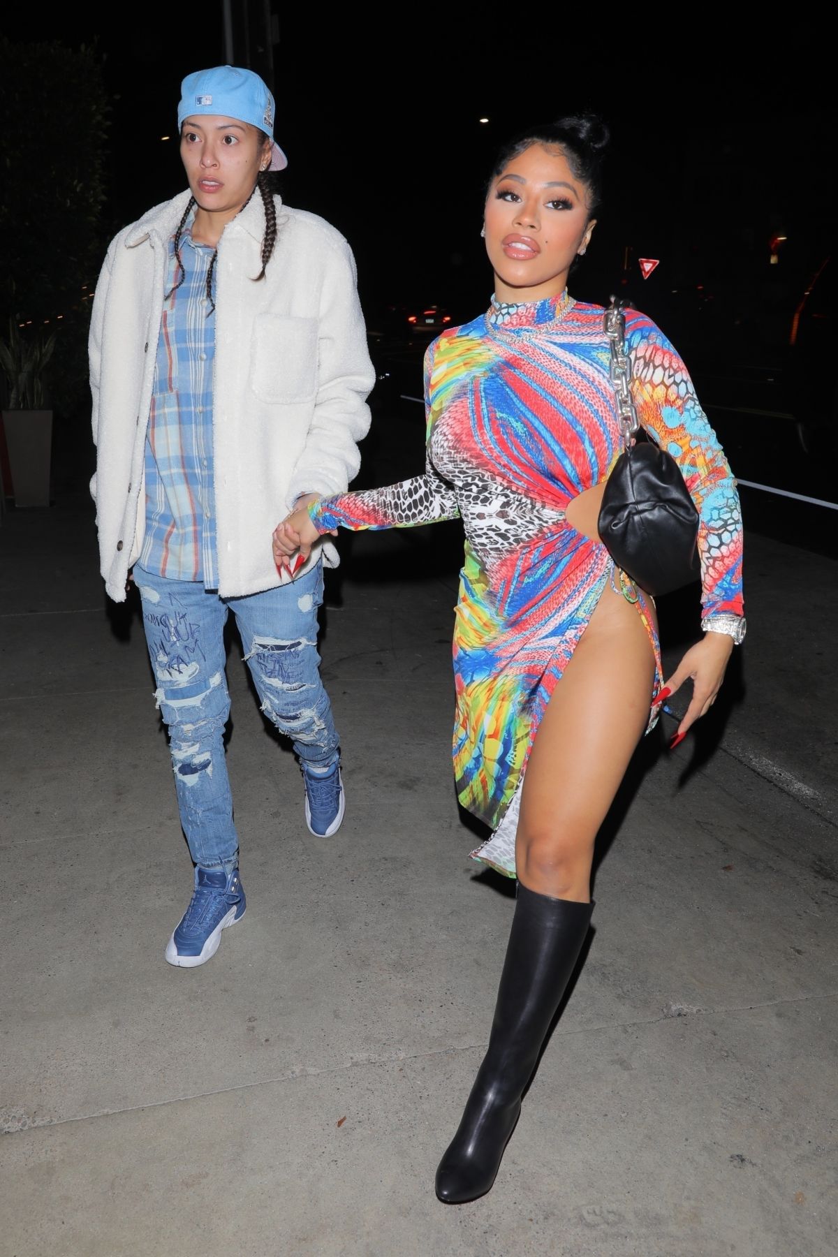 Hennessy Carolina Arrives At Her Sisters Cardi Bs 29th Birthday Party In Los Angeles 1011