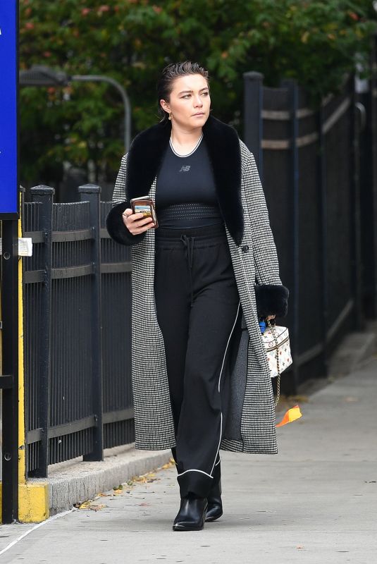 FLORENCE PUGH Out and About in New York 11/15/2021 – HawtCelebs