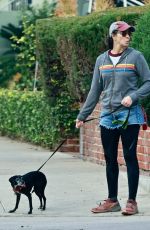 SARAH SILVERMAN and Rory Albanese Out with Their Dog in Los Feliz 11/18/2021