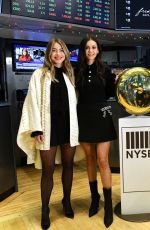 Nina Dobrev & Julianne Hough Dress Up For The NYSE