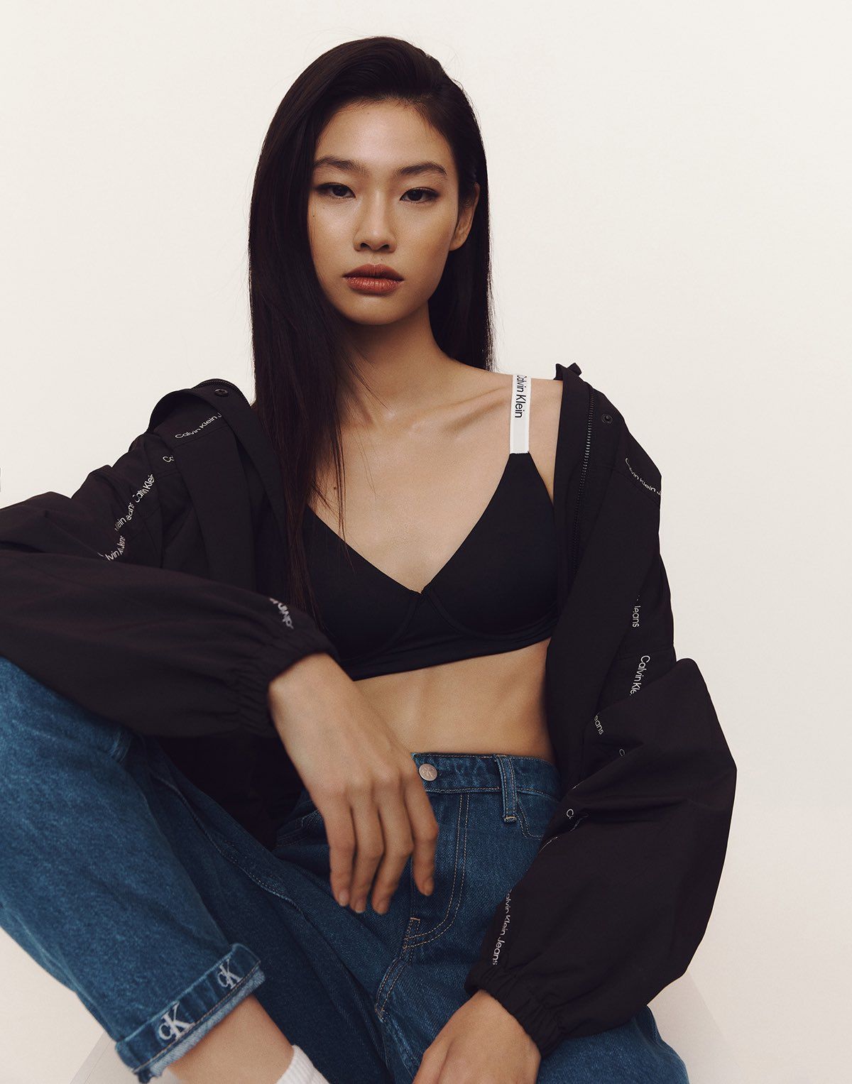 Hoyeon Jung is the latest celebrity to take over the Calvin Klein