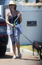 KATE WALSH Out with Her Dog in Perth 01/08/2022