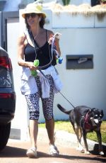 KATE WALSH Out with Her Dog in Perth 01/08/2022