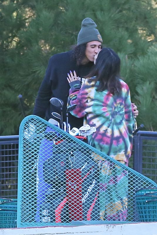 VANESSA HUDGENS and Cole Tucker Out in Los Angeles 12/31/2021