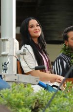 KATY PERRY on the Set of New Season of American Idol in Maui 02/14/2022