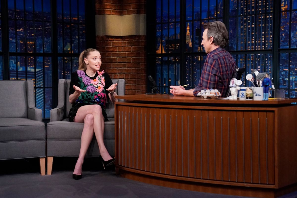 Amanda Seyfried At Late Night With Seth Meyers 03012022 Hawtcelebs 6143