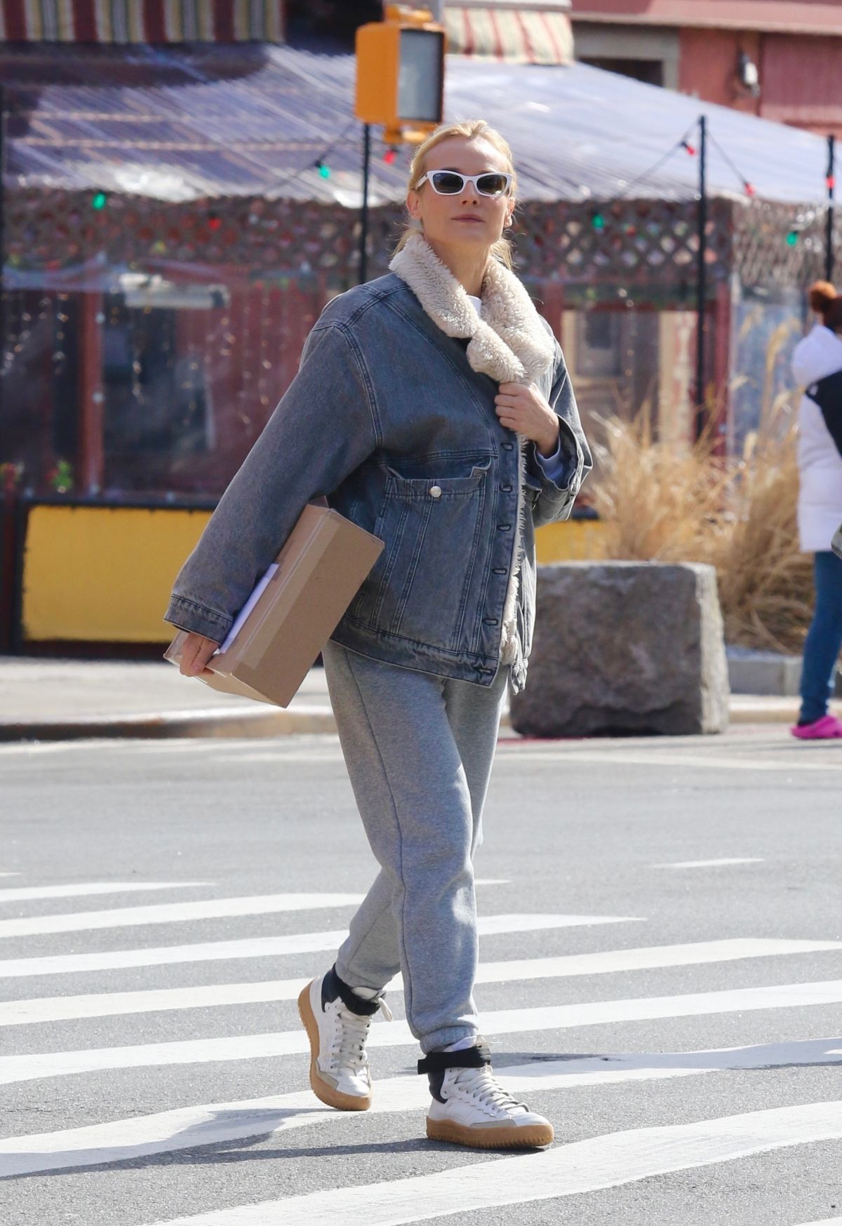 DIANE KRUGER Out and About in New York 02/15/2022 – HawtCelebs