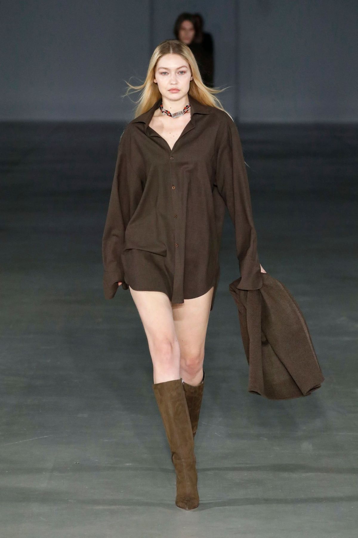 GIGI HADID Walks Runway at Ludovic De Saint-sernin Fashion Show in ...