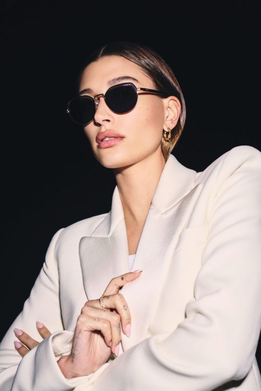 HAILEY BIEBER for Vogue Eyewear Collection, April 2022