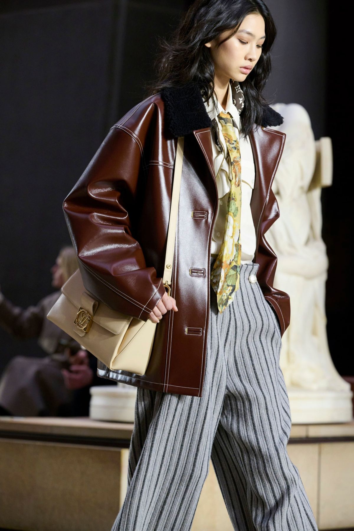 HOYEON JUNG at Louis Vuitton Runway Show at Paris Fashion Week 03