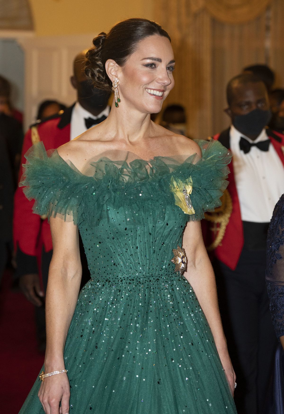 KATE MIDDLETON at Dinner Hosted by Governor General of Jamaica 03/23 ...