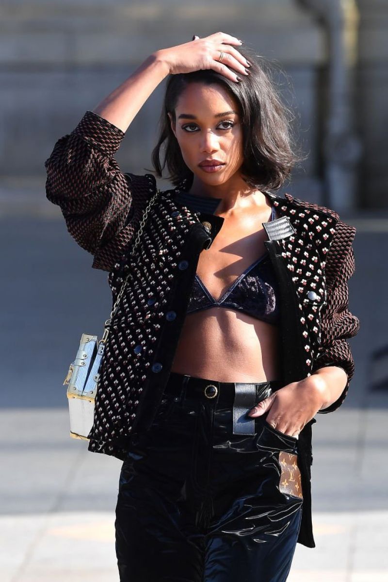 Laura Harrier Louis Vuitton Fashion Show May 28, 2018 – Star Style