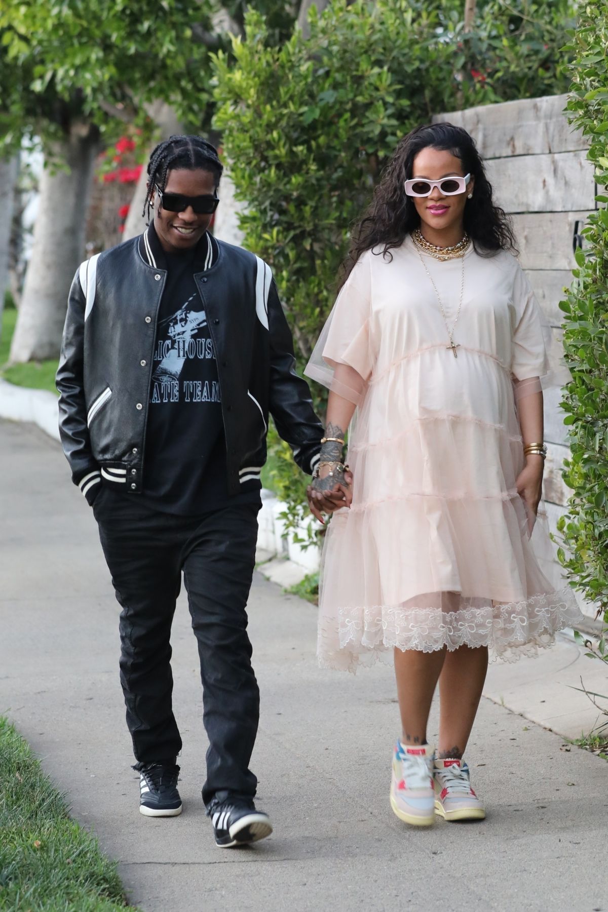 Pregnant RIHANNA and ASAP Rocky at Cha Cha Matcha in West Hollywood 05/10/ 2023 – HawtCelebs