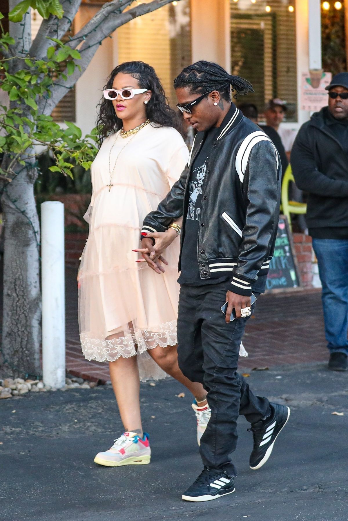 Pregnant RIHANNA and ASAP Rocky at Cha Cha Matcha in West Hollywood 05/10/ 2023 – HawtCelebs