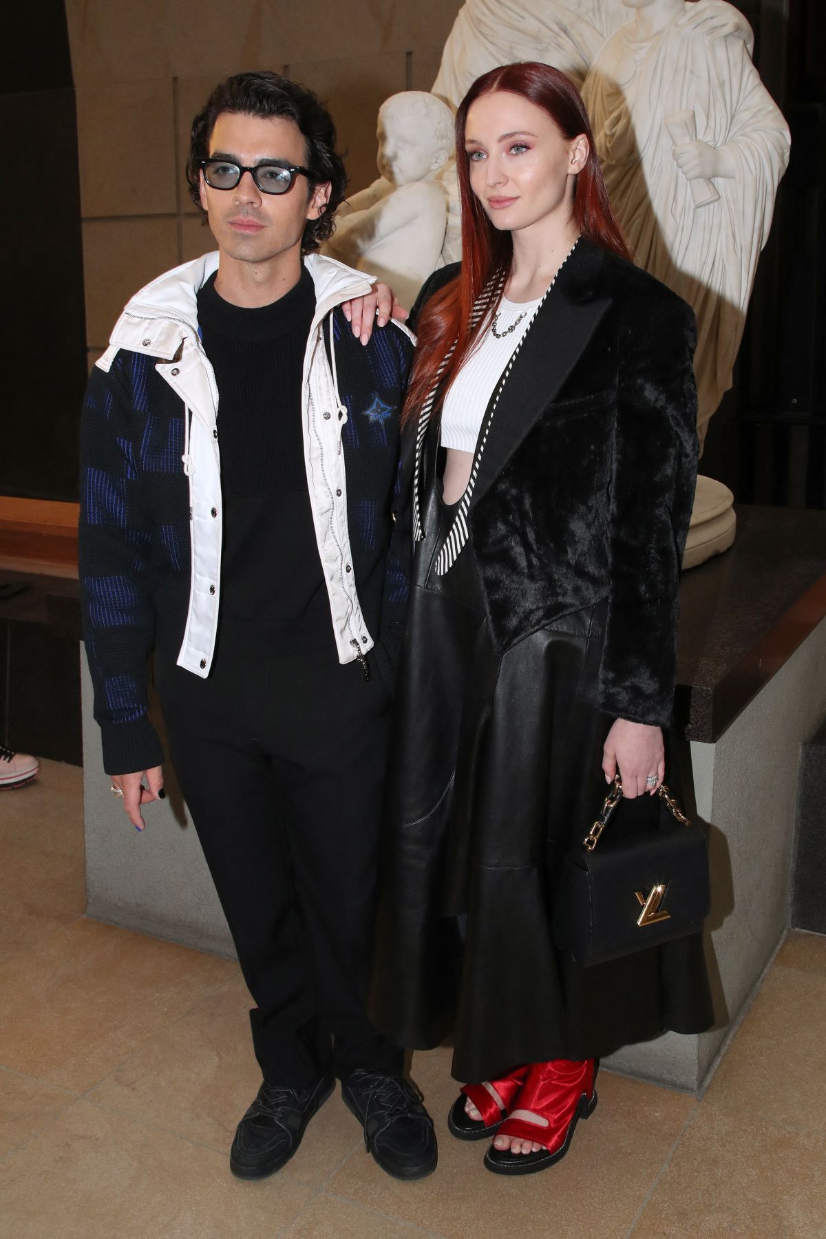 Sophie Turner and Joe Jonas at Louis Vuitton Dinner in Paris