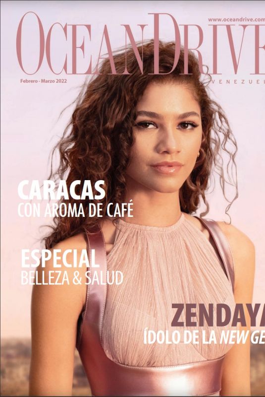 ZENDAYA in Ocean Drive Magazine, February/March 2022