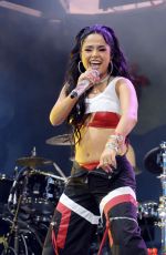 BECKY and KAROL G Performs at 2022 Coachella Valley Music And Arts Festival 04/17/2022