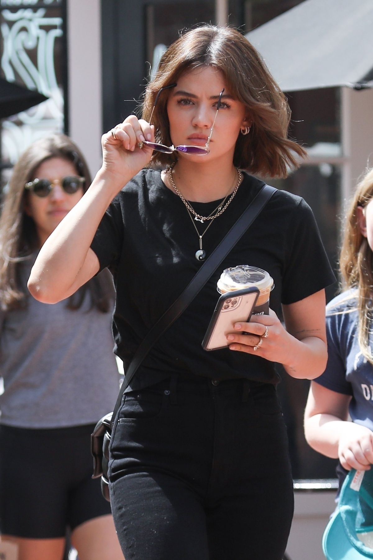 Lucy Hale Alfred's Coffee March 17, 2020 – Star Style