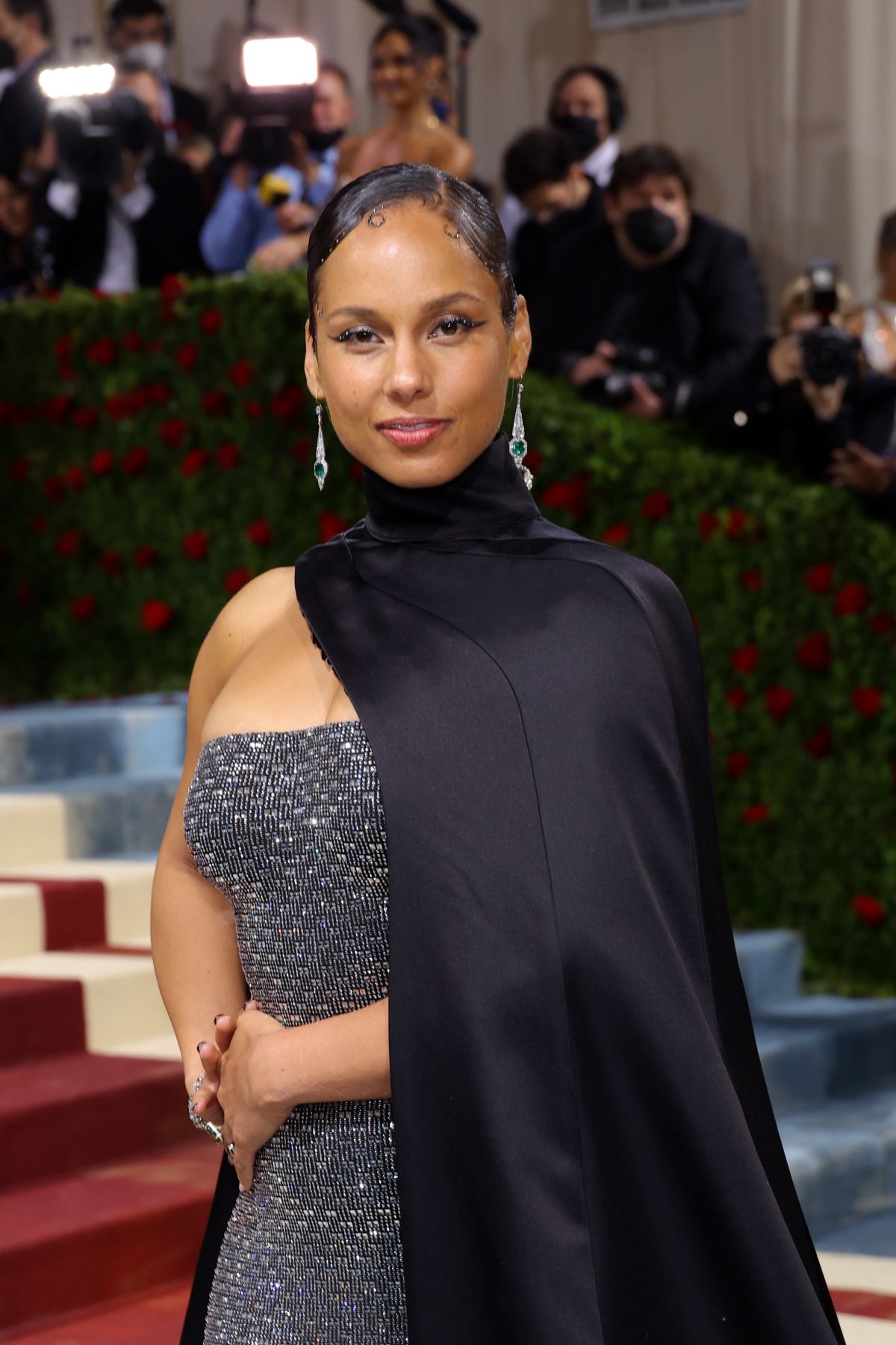 ALICIA KEYS at Met Gala Celebrating In America An Anthology of Fashion in New York 05/02/2022