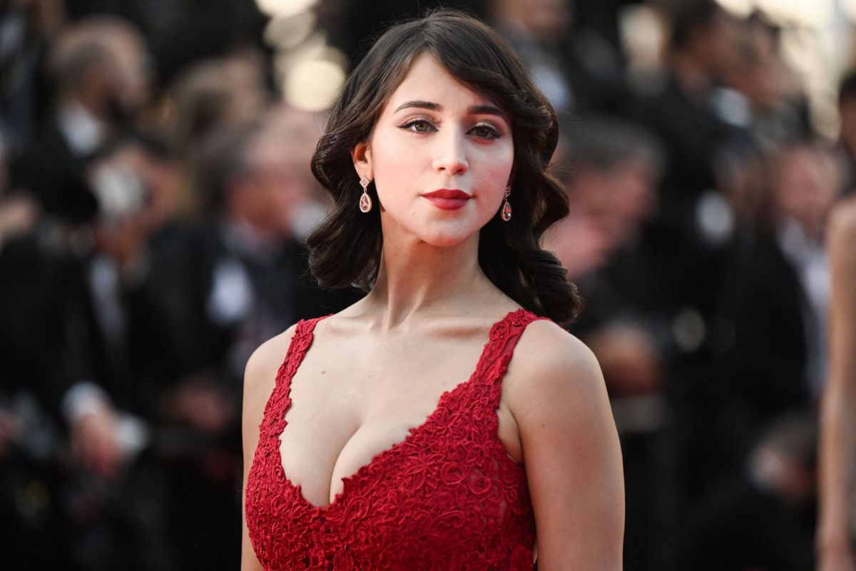 Cannes, France. 20th May, 2022. CANNES - MAY 20: Caylee Cowan arrives to  the premiere of  Three Thousand Years of Longing  during the 75th Edition  of Cannes Film Festival on