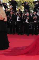 Cannes, France. 20th May, 2022. CANNES - MAY 20: Caylee Cowan arrives to  the premiere of  Three Thousand Years of Longing  during the 75th Edition  of Cannes Film Festival on