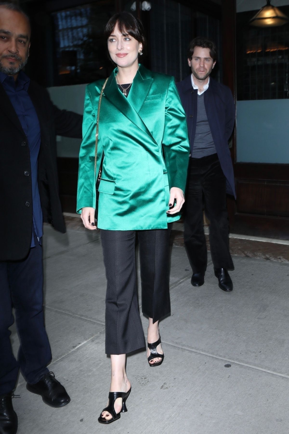 Dakota Johnson Leaves Greenwich Hotel In New York 05042022 Hawtcelebs 