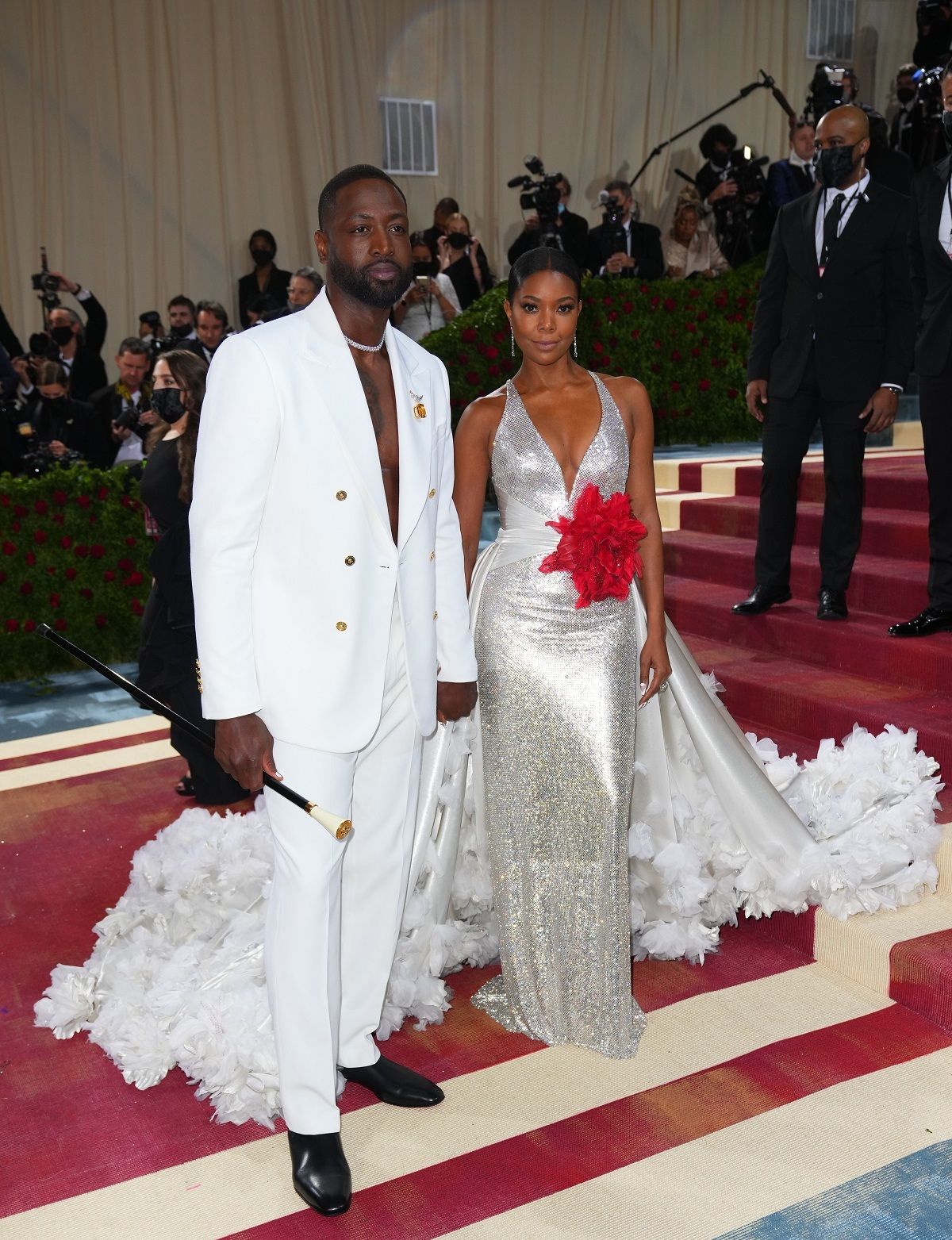 GABRIELLE UNION and Dwyane Wade at Met Gala Celebrating In America An