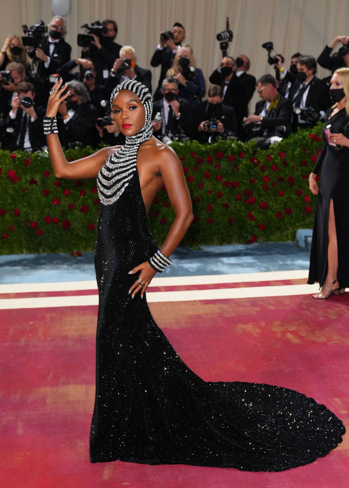 JANELLE MONAE at Met Gala Celebrating In America An Anthology of