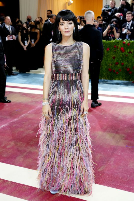 LILY ALLEN at Met Gala Celebrating In America: An Anthology of Fashion ...