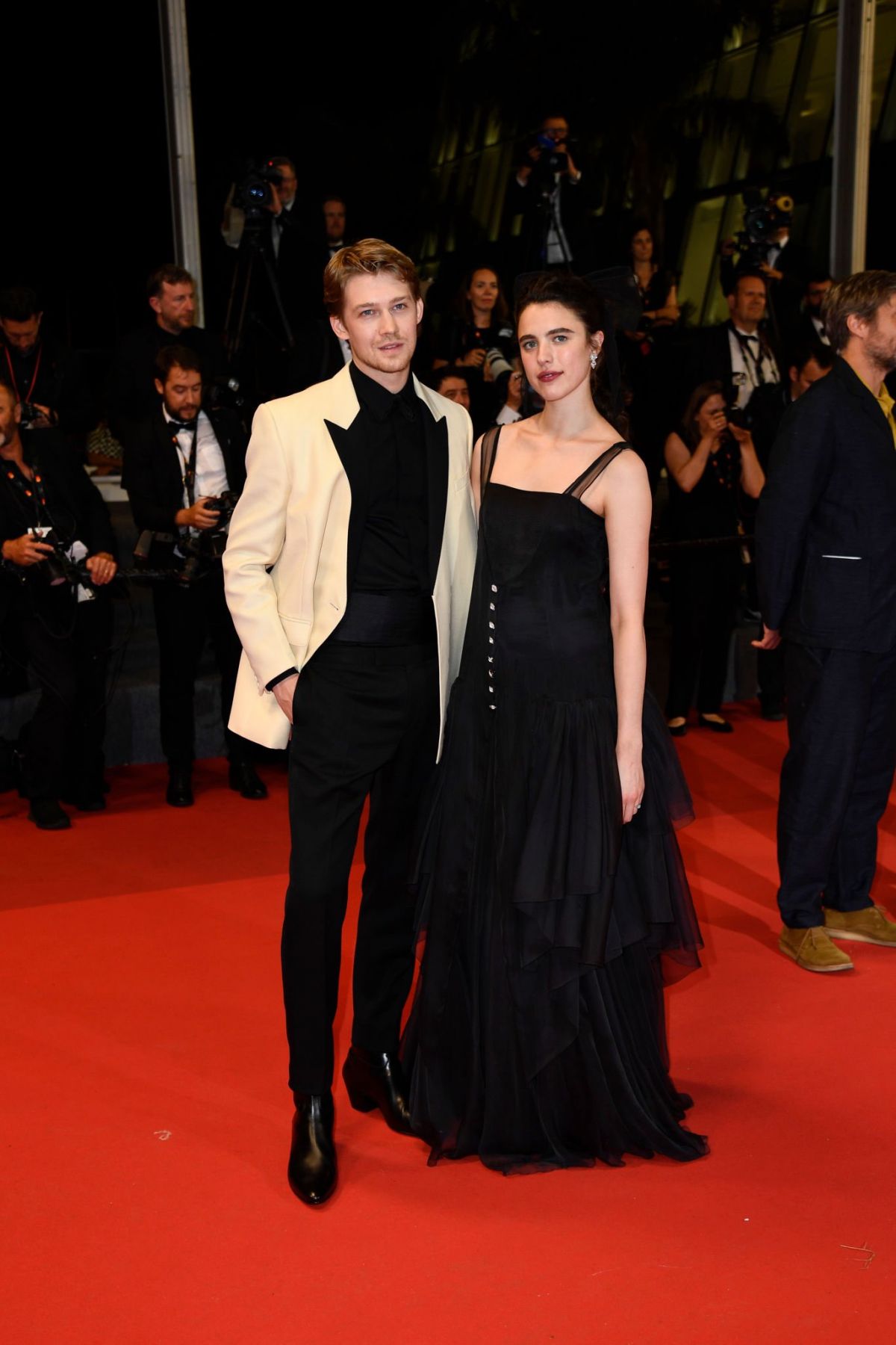 MARGARET QUALLEY and Joe Alwyn at Stars at Noon Premiere at 75th Annual