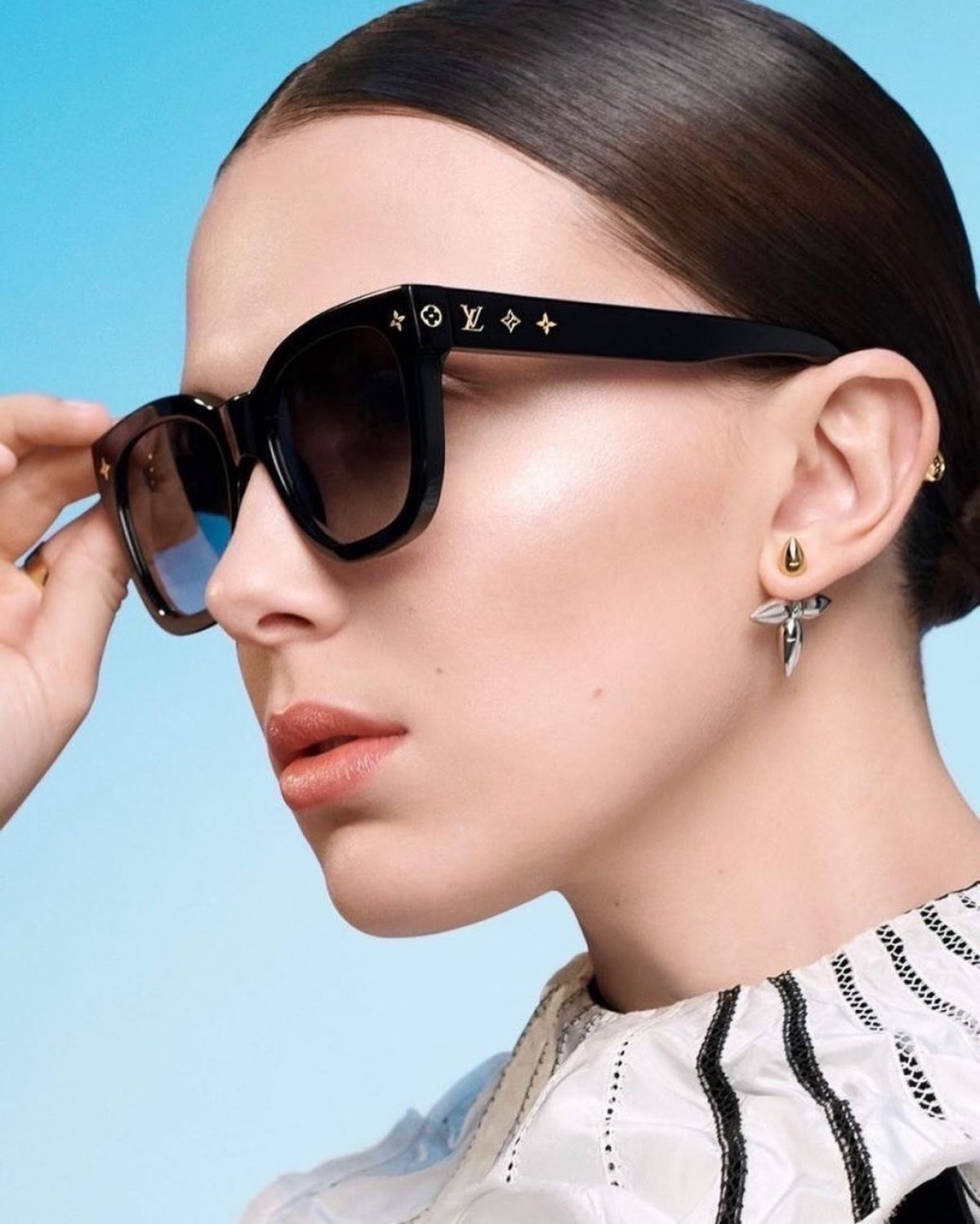 Louis Vuitton Spring 2022 Eyewear Ad Campaign Featuring Millie